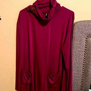 New turtle neck top by Allegrace